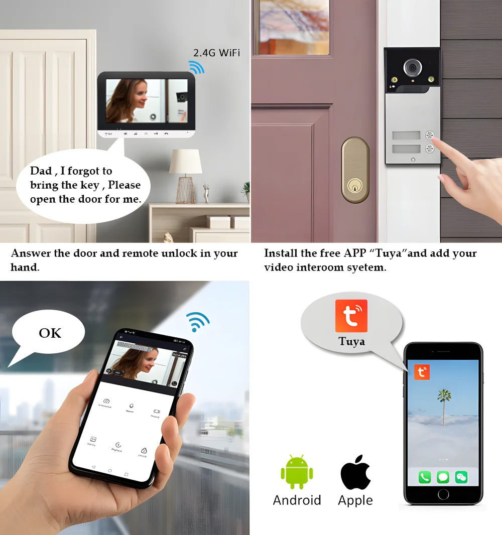 Smart home doorbell fashion